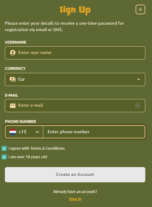 betcleo casino registration
